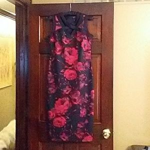 Enfocus Studio Black and Red Dress